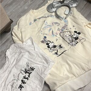 100 year’s edition Disney sweater, shirt and ears.